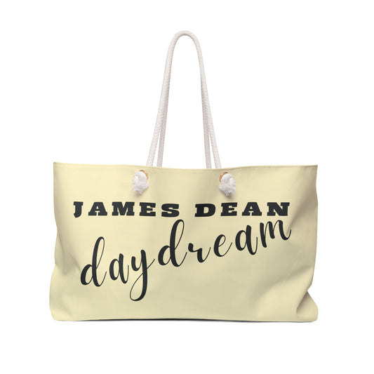 Taylor Swift, Wildest Dreams, 1989 Album Weekender Beach Tote Bag in Yellow, James Dean Daydream