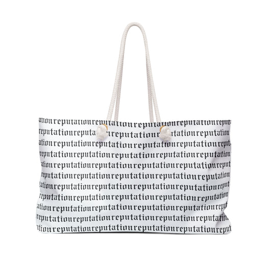 Taylor Swift Reputation Album Weekender Beach Tote Bag