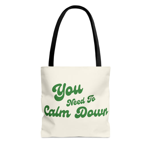 Taylor Swift You Need To Calm Down Tote, Merch for Gift to Swiftie, Lover Album